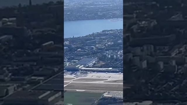 Departing Over Geneva Airport