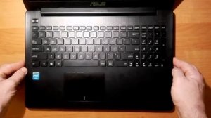 Как снять, поменять клавиатуру на ноутбуке Asus X553M