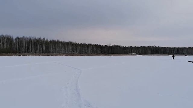 Купили мотобур и тестируем его на рыбалке смотреть онлайн