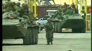 Подрыв грузинского ракетного катера "Диоскурия"