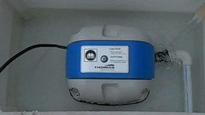 Thomas AP60/80 работает под водой