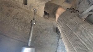 Opel Vectra C Замена заднего амортизатора