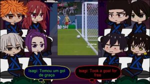 Blue Lock React to Robert Lewandowski || Gacha React