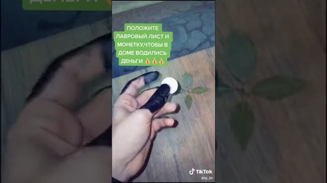 чтоб водились деньги в доме