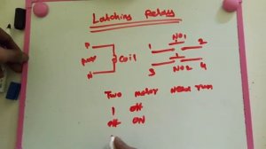 latching relay working principle/Latching relay operations explaining clearly in new 2017