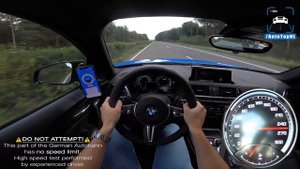 BMW M2 CS *TOP SPEED* on AUTOBAHN [NO SPEED LIMIT] by AutoTopNL