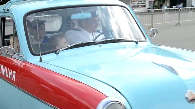 Праздник «Азбука безопасности дорожного движения» в ЦПКиО. 28 августа 2015. Видео 3. смотреть онлайн