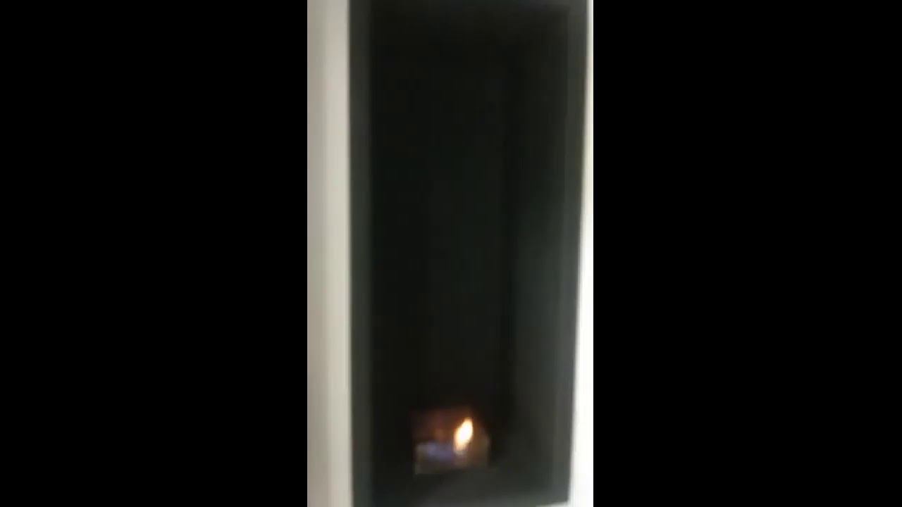 Биокамин встраиваемый в нишу вертикальный Firezo Verticale в магазине Биокамин.рф