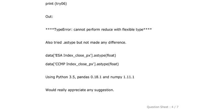 Pandas : python - cannot make corr work смотреть онлайн