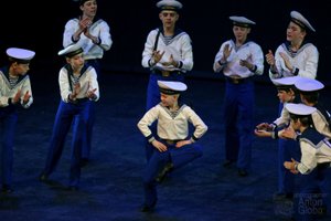 Танец юных моряков, Анс. "Ритмы детства". Dance of Young Sailors, "Rhythms of Childhood" Ensemble.