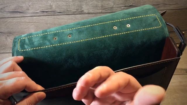 Портфель из кожи своими руками, портфель своими руками, портфель ручной работы, сумка своими руками