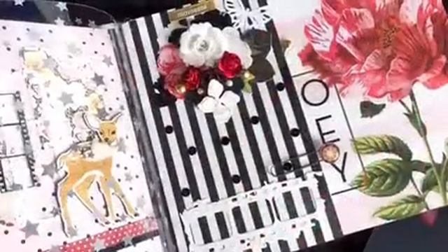 фотоальбом ручной работы #скрапбукинг смотреть онлайн