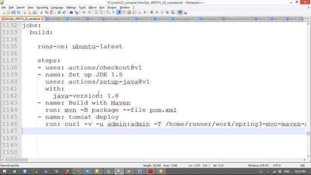 GitHub Actions ( New ) | CI/CD with GitHub Actions workflow | maven and tomcat deployment | Madhu