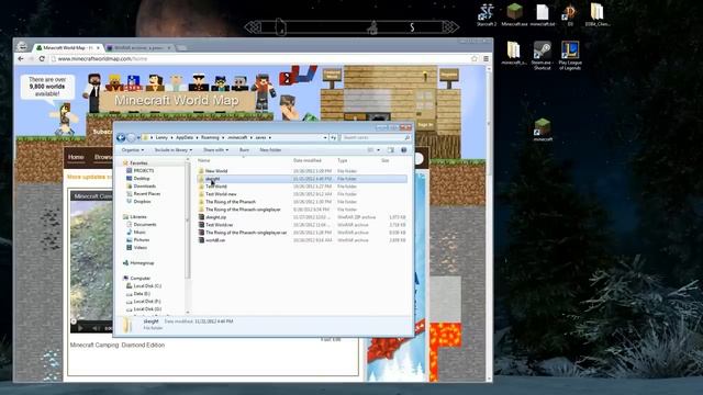 Tutorial: Creating a Zip File for your Minecraft World смотреть онлайн