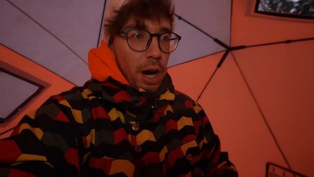 24 Часа в ПАЛАТКЕ на ЛЬДУ Челлендж !