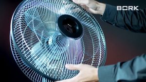 BORK P501 видео инструкция по сборке напольного вентилятора Борк