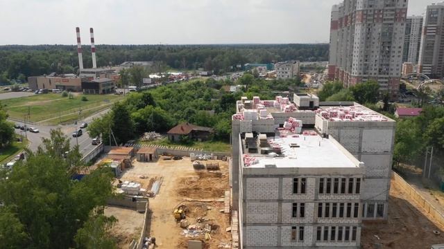 Дневник строительства ЖК "Изумрудные холмы" от Группы "Эталон", июнь 2019 г.