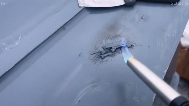 ПРОБИЛ лодку SWIMMER 370 XL. Ремонт ПП лодки Свиммер в поле! SWIMMER. Паяем полипропилен. Горелка смотреть онлайн