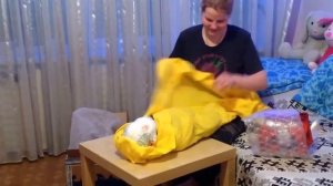 Распаковка реборна из молда Лиам ///baby rebon box opening