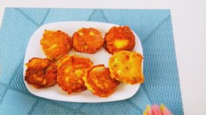"Кармашки" из кабачков с творогом