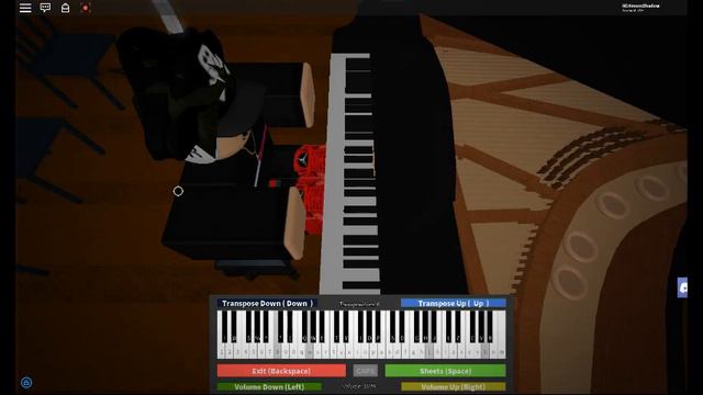 Sword Art Online II - "Courage" ROBLOX Virtual Piano смотреть онлайн