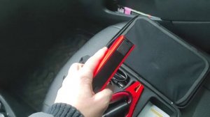 Запуск двигателя при помощи внешнего аккумулятора