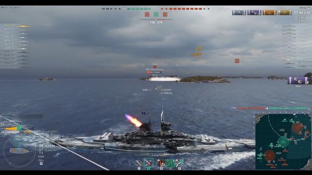 ? REPUBLIQUE ? В ПОГОНЕ ЗА ПРЕМОМ #1 World of Warships смотреть онлайн
