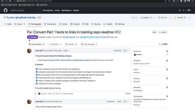 Git and Github training #8: Github UI - When to delete a branch connected to pull request or a for смотреть онлайн