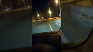 Дорога из Омска в Усть Ишим в ноябре / Через Тюкалинский тракт /