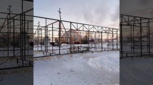 Металлический каркас Автомойки 18х8.5х4 м.