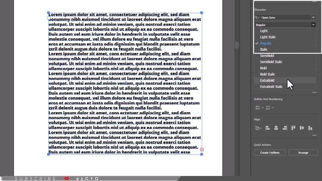 Add Text in Illustrator - Type Tool in Adobe Illustrator Course Part 7
