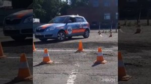 Гараж как правильно заехать , парковочное место , автошкола #100Дорог