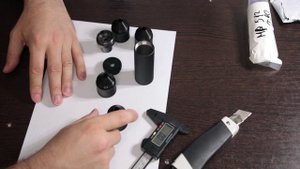 Саундмодератор модульный СУМД Т90 для пневматической винтовки Байкал МР-61С (глушитель банка)
