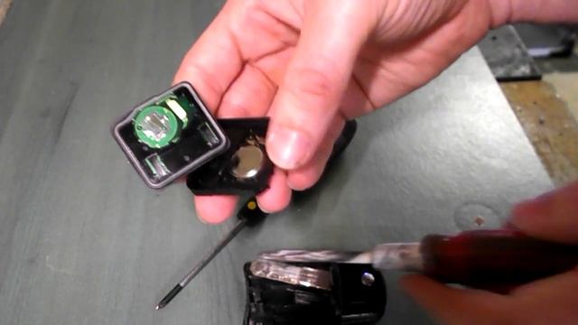 Honda key fob battery change смотреть онлайн