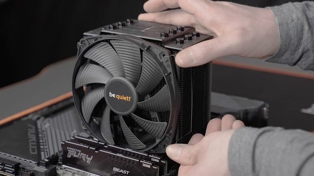 Installation: Dark Rock 4 (AMD AM5 / AM4, Intel LGA 1700) | Be Quiet!
