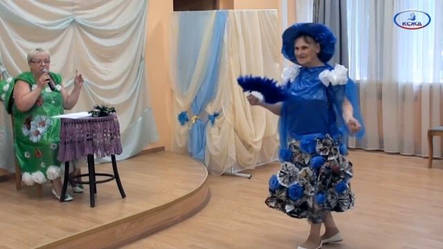 Дефиле "Мода из отходов" смотреть онлайн