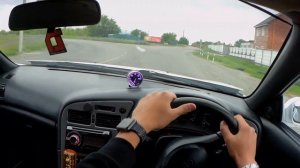 Тойота куррен 3s-gte+мкпп (турбо). Pov test drive Toyota Curren.
