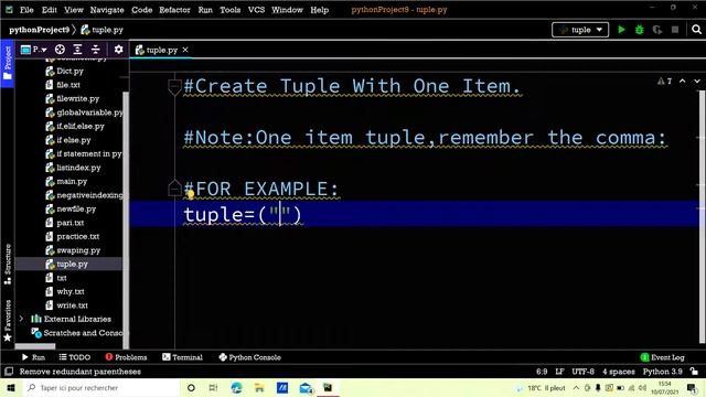 Tuples in Python || Part-32 || Python Tutorial For Beginners