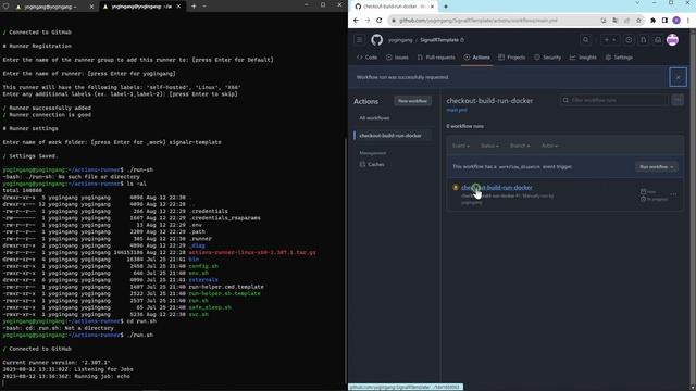 Github Action - Self Hosted Runner