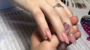 Наращивание ногтей гелем быстро / как нарастить ногти за час