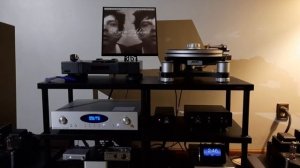 Ryan Adams Mofi Hotel Chelsea Nights on vinyl. Manley monoblock el34 amplifiers.