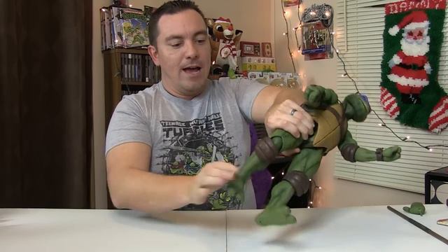 Donatello NECA Toys Teenage Mutant Ninja Turtles Movie 1/4 Scale Figure Video Review смотреть онлайн