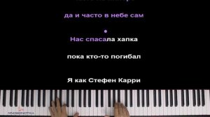 Xcho - Вороны (Мой дикий сад крылья вороны) ● караоке | PIANO_KARAOKE ● ᴴᴰ + НОТЫ & MIDI