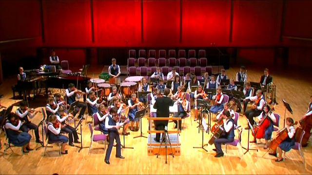 КРУТО!!! N.Paganini "Вечное движение" (Концерт в Англии)  ДМШ № 13 Юный  виртуоз смотреть онлайн