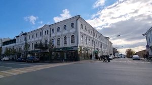 Красивая Кремлёвская улица, Казань 4K The beautiful Kremlevskaya street, Kazan, Russia