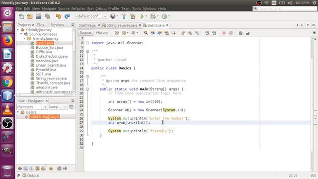 java basics - input, output and array (Tamil)