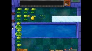 Plants vs Zombies Мини-Игра 6 Зомби-Невидимка