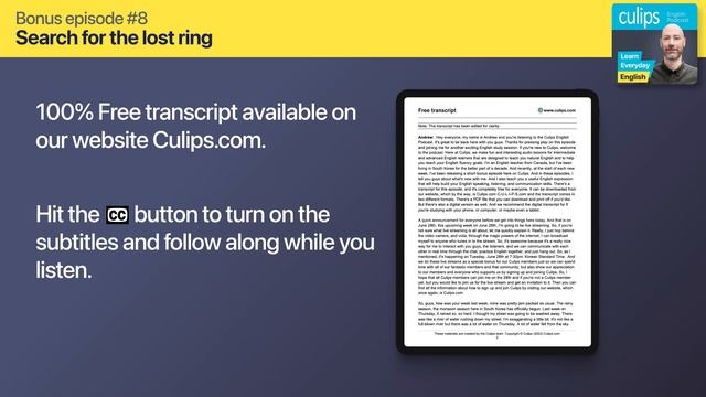 Search for the lost ring | Bonus episode 8 смотреть онлайн