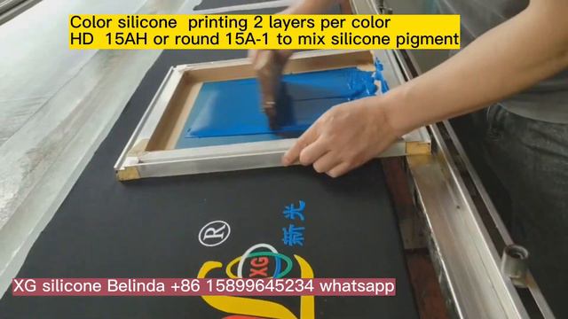 How to print silicone ink by XG silicone XG-15 series? Silicone brush printing tips смотреть онлайн