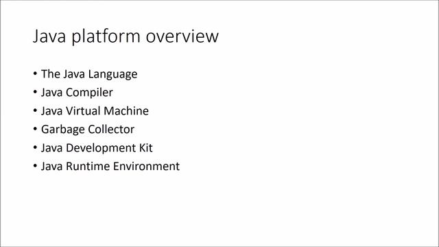 Java Programming Tutorial Introduction and Installing the java JDK Part 1 смотреть онлайн